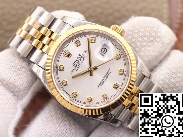 White Factory 126233 Dial Datejust Rolex EW 0402